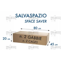 Cage D'élevage Pliable "CORTINA" 120x40x40 Cm 9 Cage D'élevage Pliable "CORTINA" 120x40x40 Cm -Bird Supply Shop cage d elevage pliable cortina 120x40x40 cm 1 2