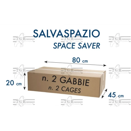 Cage D'élevage Pliable "CORTINA" 120x40x40 Cm 6 Cage D'élevage Pliable "CORTINA" 120x40x40 Cm - Image 4