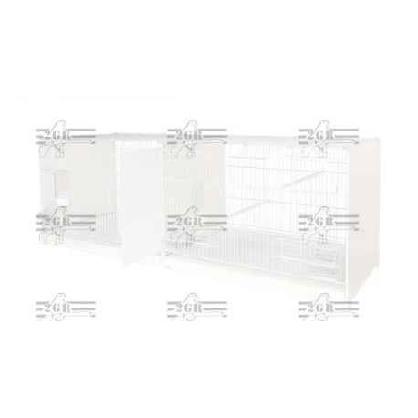 Cage D'élevage Pliable "BORMIO" 120x40x40 Cm 4 Cage D'élevage Pliable "BORMIO" 120x40x40 Cm - Image 2