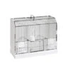 Cage De Préparation Démontable Blanche Avec Devanture Noire - 2g-r -Bird Supply Shop cage de preparation demontable blanche 2