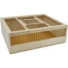 Cage De Transport En Bois 35x31x11cm -Bird Supply Shop cage de transport en bois 35x31x11