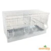 Cage Domus-Molinari 64cm Laquée En Blanc 2 Cage Domus-Molinari 64cm Laquée En Blanc -Bird Supply Shop cage domus molinari 64cm blanche