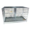 Cage Domus-Molinari 71cm Chromée -Bird Supply Shop cage domus molinari 71x405x46cm 1