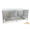 Cage Domus-Molinari 90cm Blanche Avec Parois Latérales Amovibles 1 Cage Domus-Molinari 90cm Blanche Avec Parois Latérales Amovibles -Bird Supply Shop cage domus molinari avec parois laterales amovible de 90cm blanche