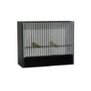 Cage D'exposition Canaris En PVC (23 Barreaux) -Bird Supply Shop cage expo en pvc canari devanture noire