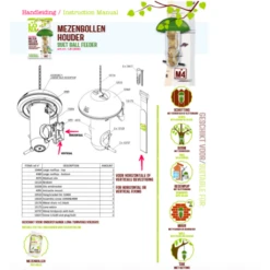 Mangeoire Lona M4 - Vert -Bird Supply Shop mangeoire lona m4 vert 1