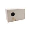 Nichoir Horizontal Pour Agapornis - 16 X 25 X 15 Cm 2 Nichoir Horizontal Pour Agapornis - 16 X 25 X 15 Cm -Bird Supply Shop nichoir horizontal pour inseparable 16x25x16 cm