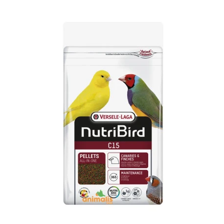VERSELE-LAGA Nutribird C15 3kg - Aliment D'entretien Pour Canaris, Oiseaux Exotiques Et Indigènes 3 VERSELE-LAGA Nutribird C15 3kg - Aliment D'entretien Pour Canaris, Oiseaux Exotiques Et Indigènes