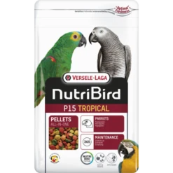 VERSELE-LAGA Nutribird P15 Tropical 3kg - Granulés Extrudés - Aliment D'entretien Pour Perroquets