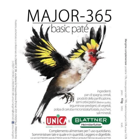 UNICA MAJOR-365 - BASIC PATÈ 5KG 3 UNICA MAJOR-365 - BASIC PATÈ 5KG